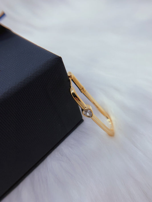 Unbranded Gold Geometric Earrings