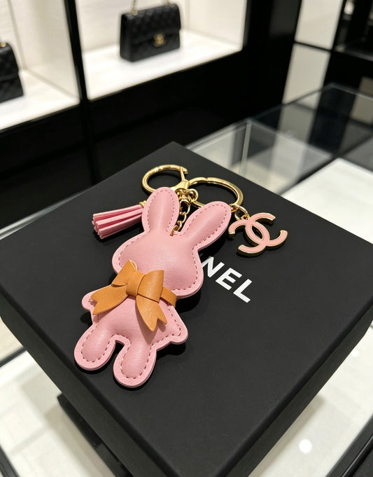 Chanel Vintage-Finish Keychain