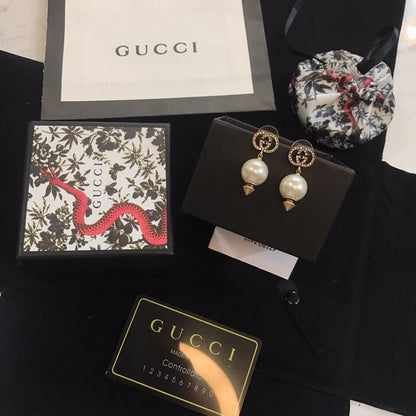 Gucci Pearl Earrings