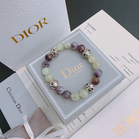 Dior Sterling Silver Vintage-Finish Bracelet