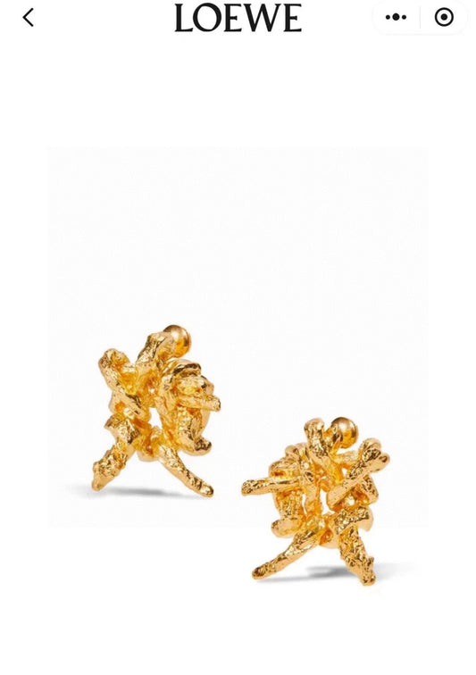 Loewe Logo Earrings