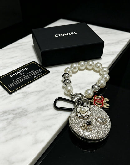 Chanel Vintage-Finish Keychain