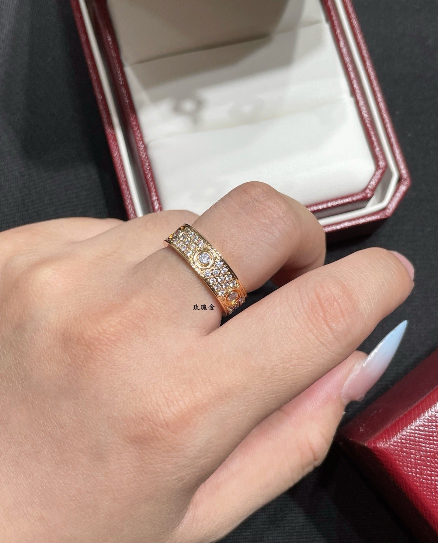Cartier Pave Ring