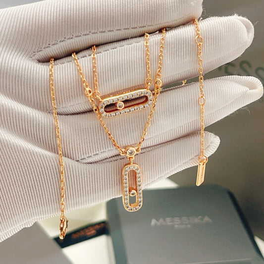 Messika Brass Tassel Necklace