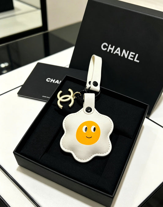 Chanel Vintage-Finish Keychain