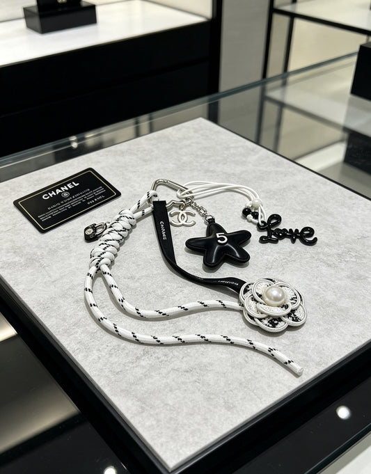 Chanel Vintage-Finish Keychain