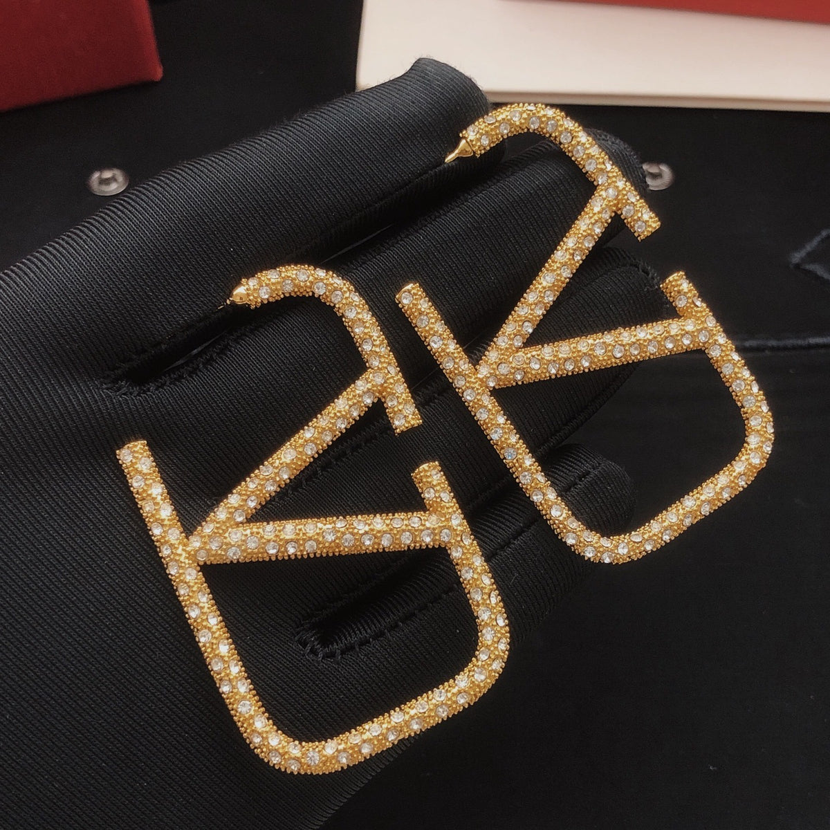 Valentino Brass Earrings
