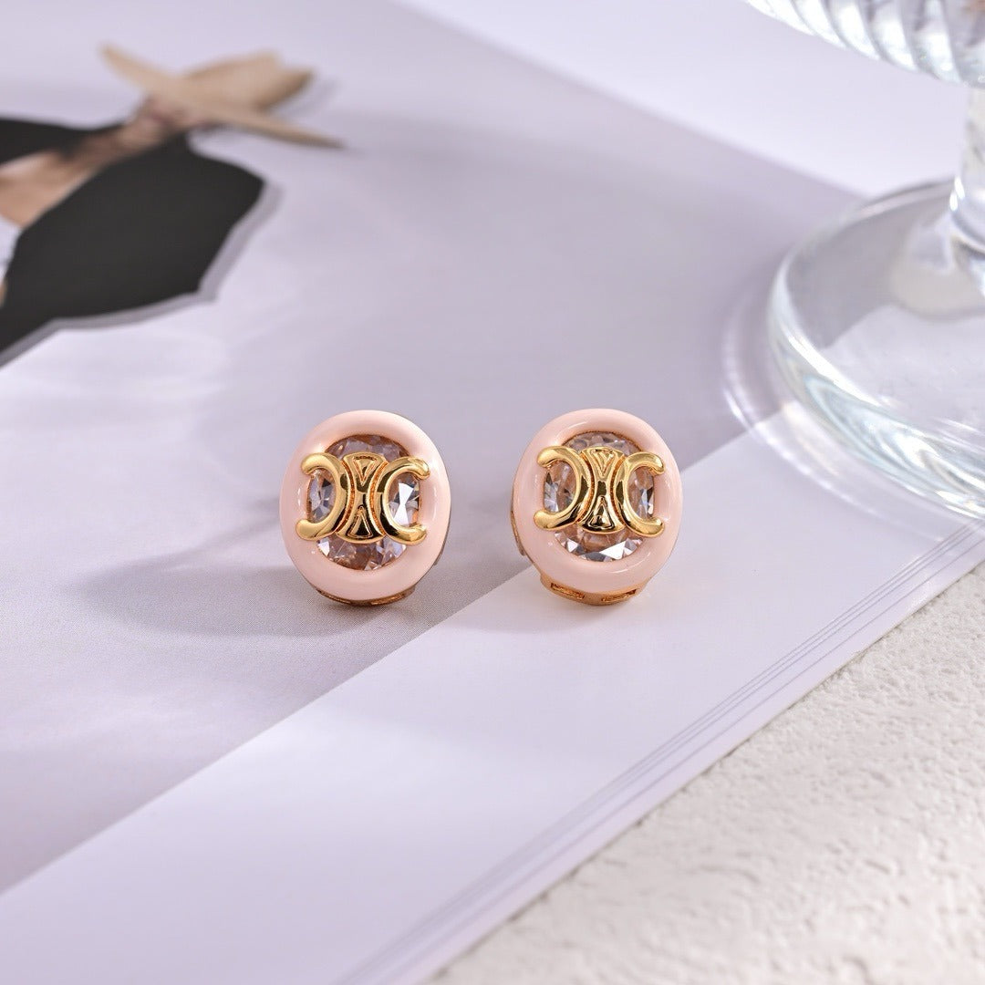 Celine Brass Earrings