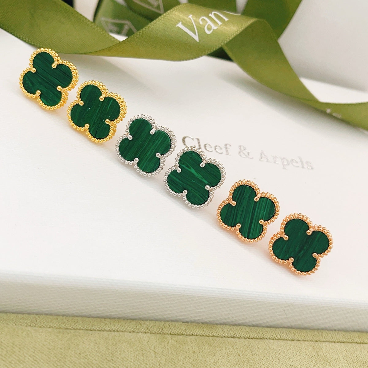 Unbranded Green Brass Earrings