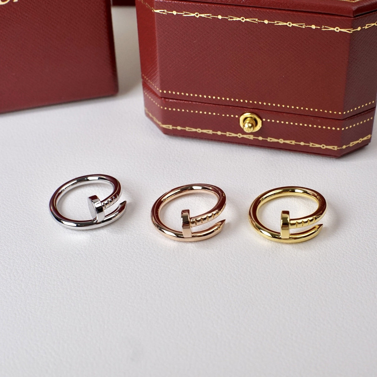 Cartier Silver Juste un Clou Ring