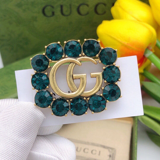 Gucci Vintage-Finish Brooch