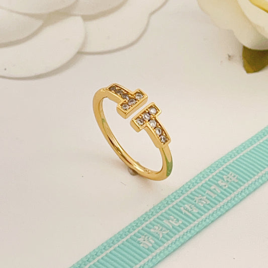 Tiffany & Co. Gold Brass Ring