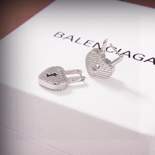 Balenciaga Brass Earrings