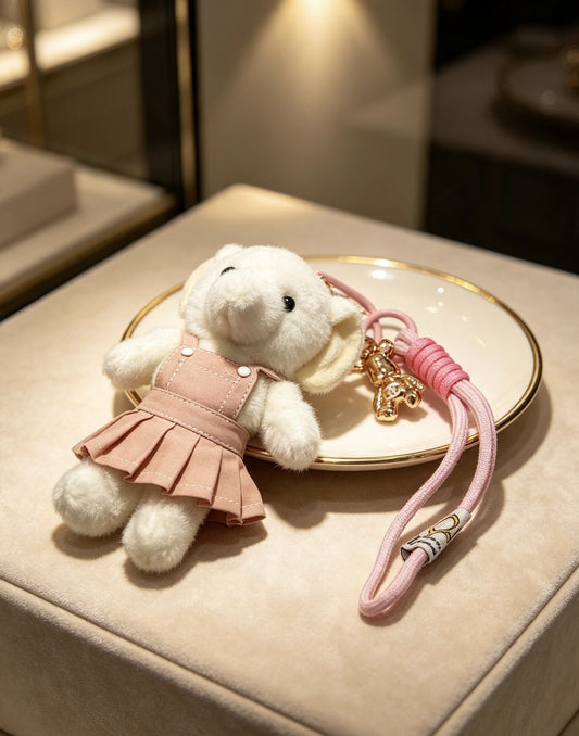 Chanel Vintage-Finish Keychain