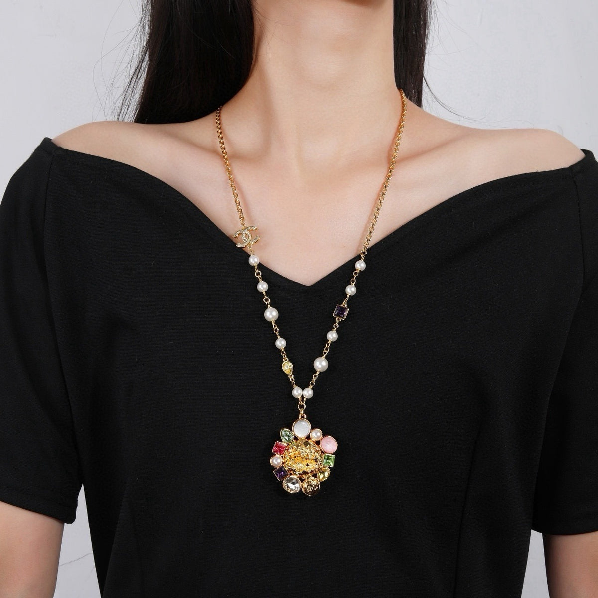 Chanel Brass Necklace