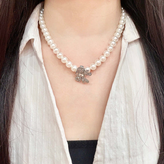 Miu Miu Pearl Necklace