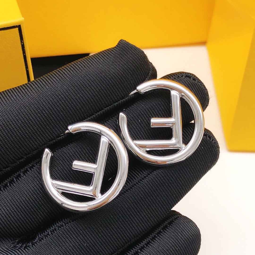 Fendi Silver Earrings