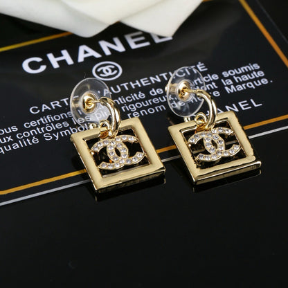 Chanel Brass Earrings