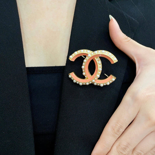 Chanel Pearl Brooch