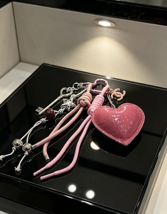 Chanel Vintage-Finish Keychain