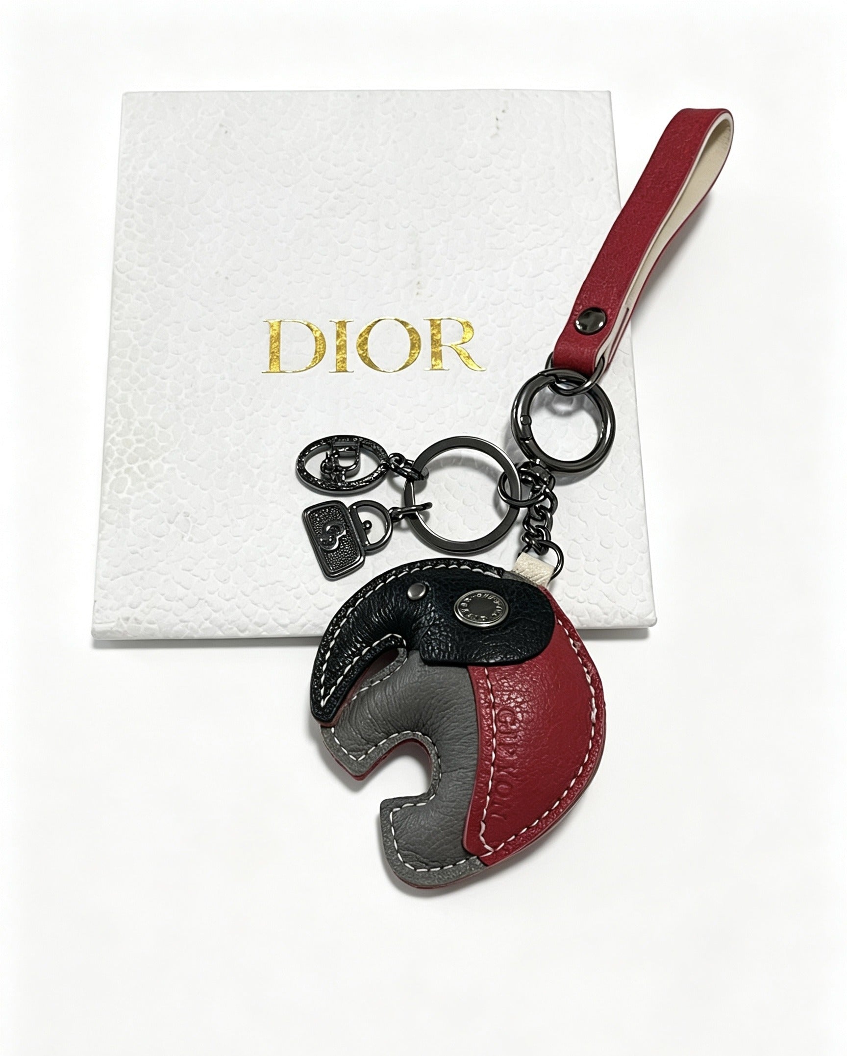 Dior Vintage-Finish Keychain