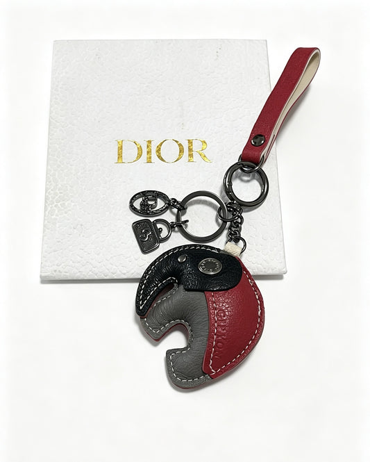 Dior Vintage-Finish Keychain