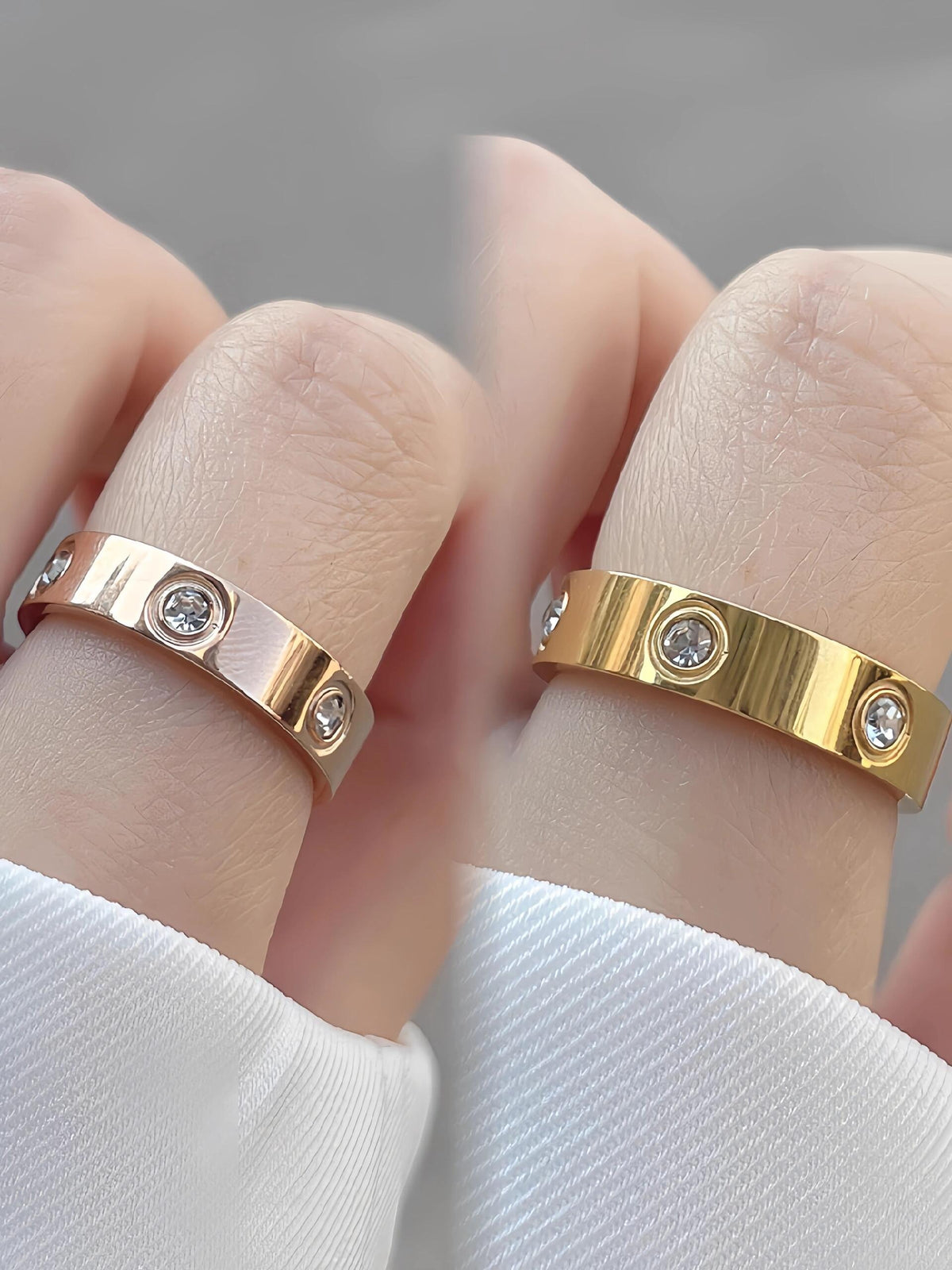 Cartier Silver Brass Ring