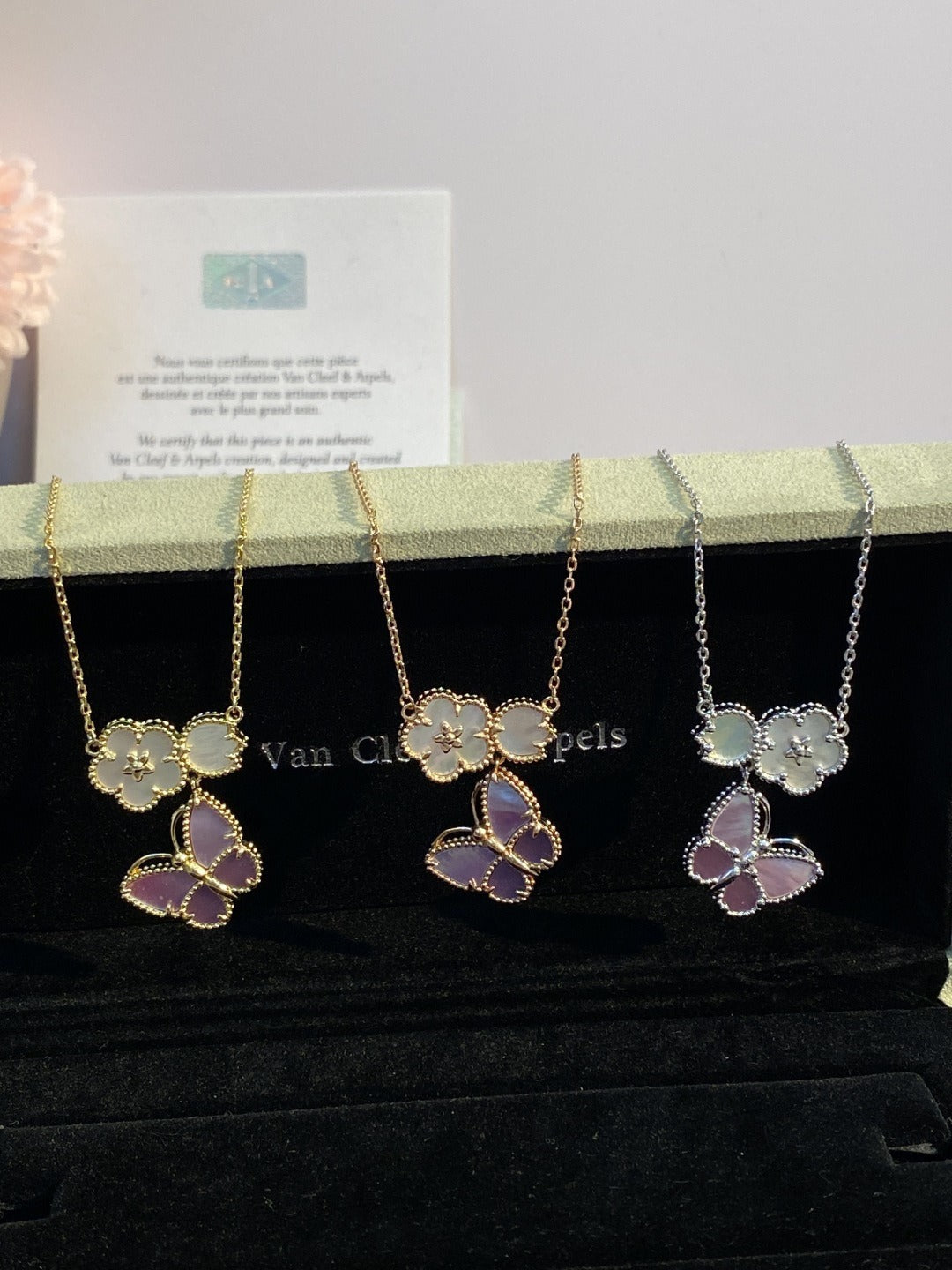 Van Cleef & Arpels Butterfly Necklace