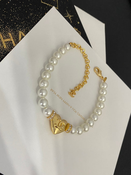 Chanel Logo Bracelet