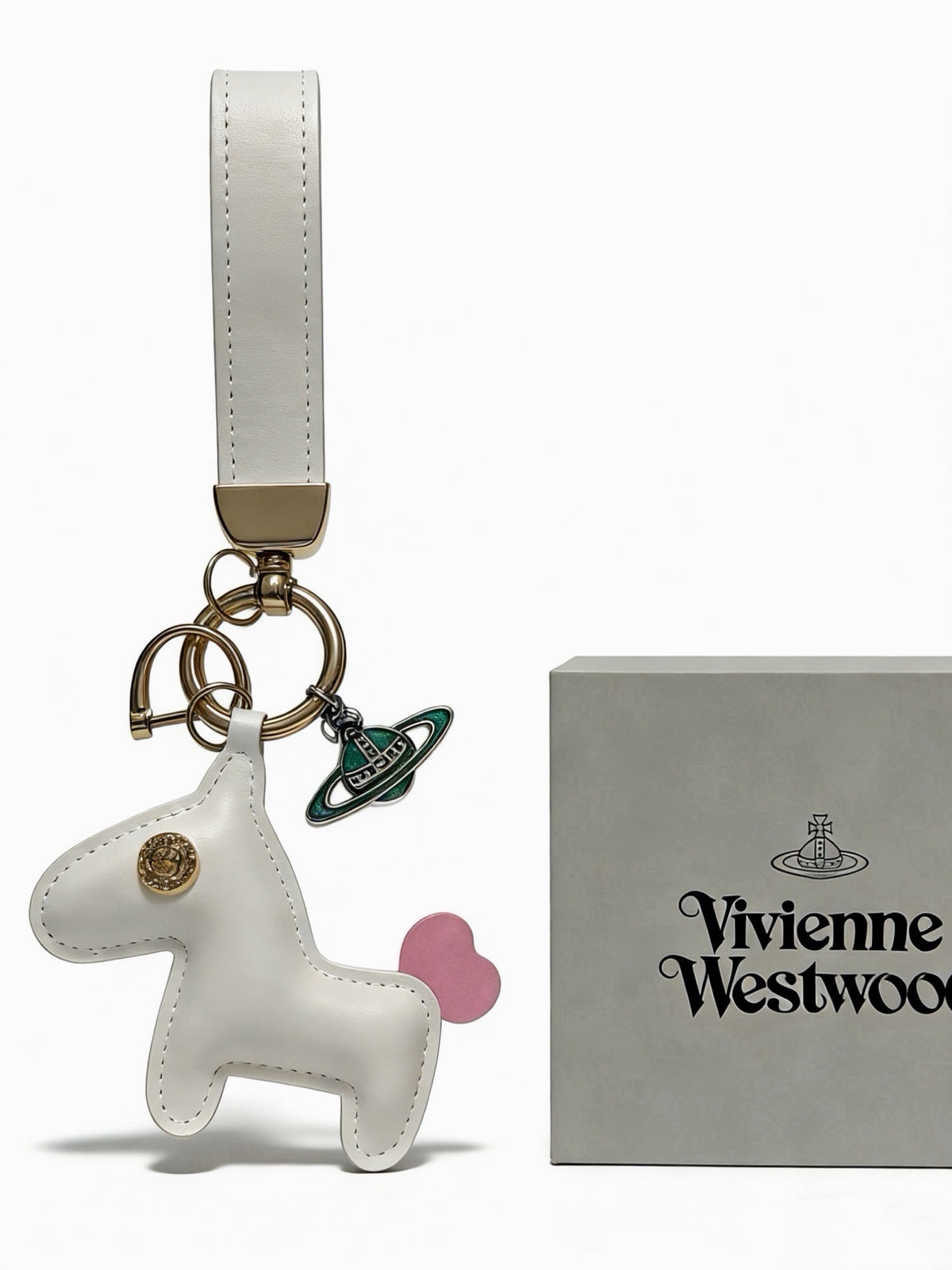 Vivienne Westwood Vintage-Finish Keychain