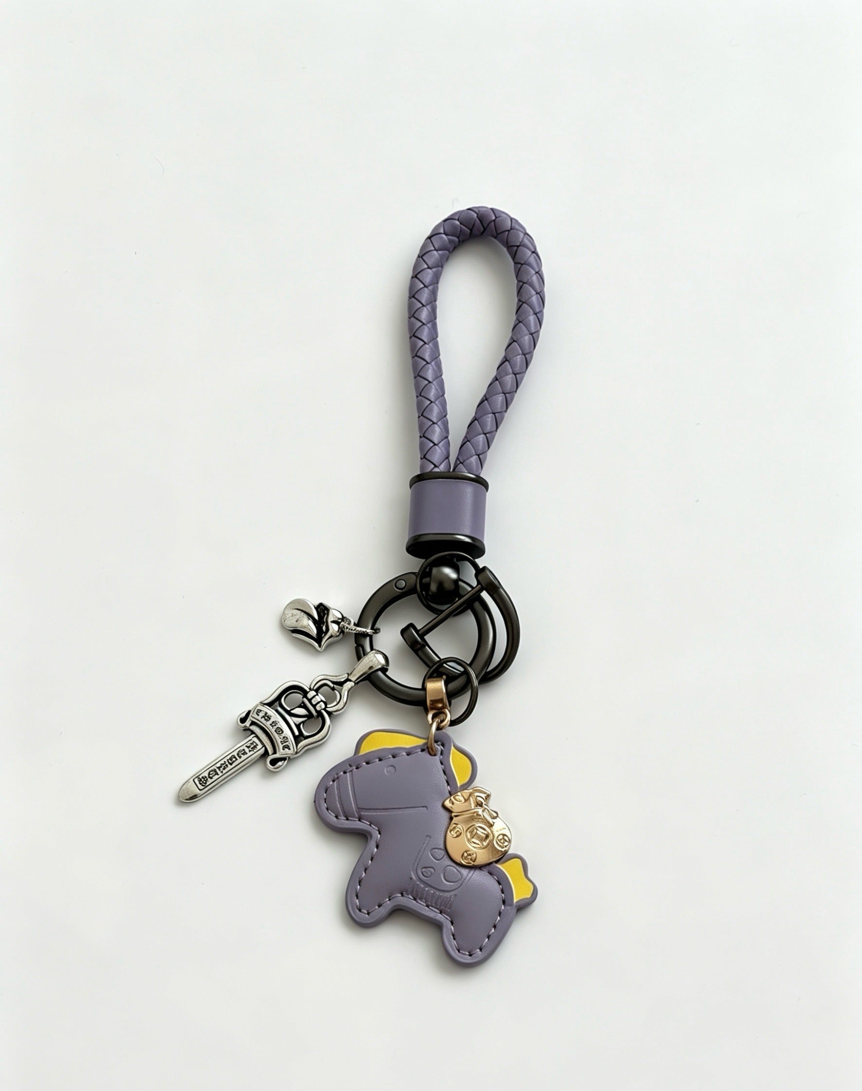 Chrome Hearts Vintage-Finish Keychain