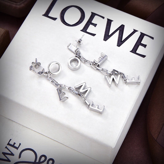Loewe Logo Earrings