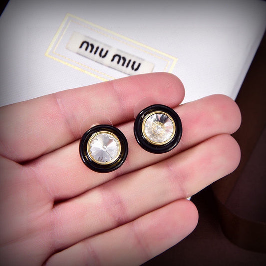 Miu Miu Brass Earrings
