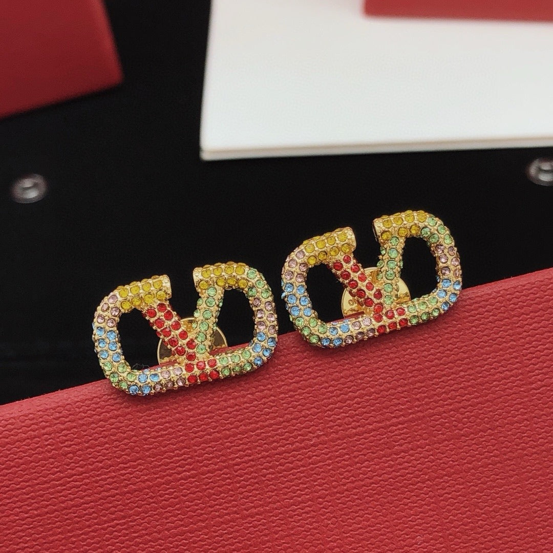 Valentino Brass Earrings