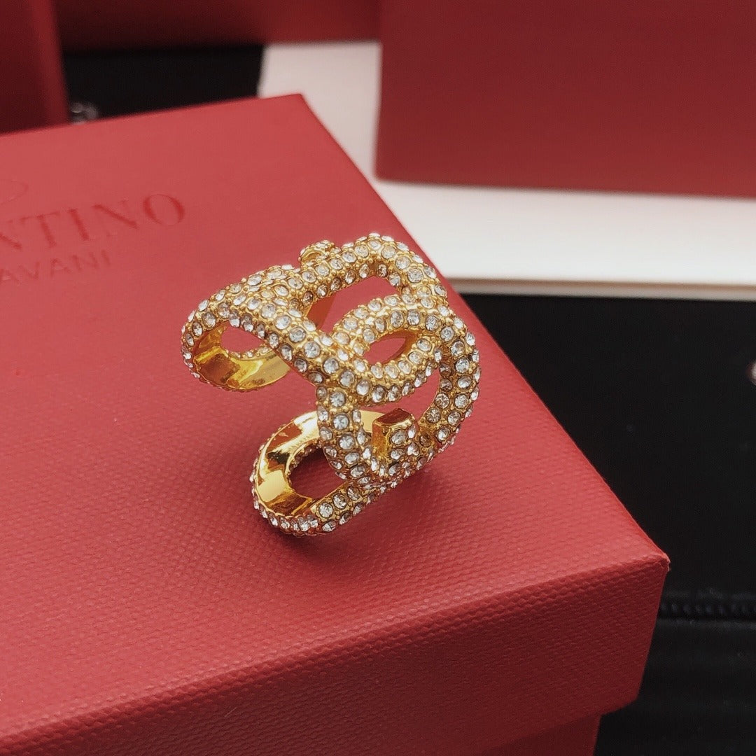 Unbranded Brass Logo Ring
