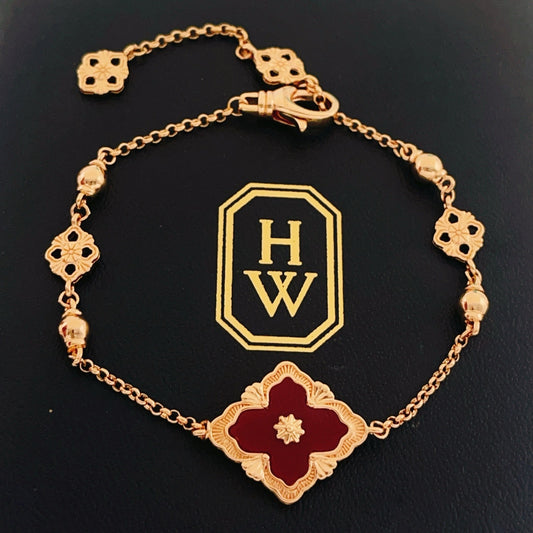 Harry Winston Red Brass Bracelet