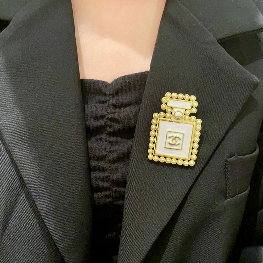 Chanel Pearl Brooch