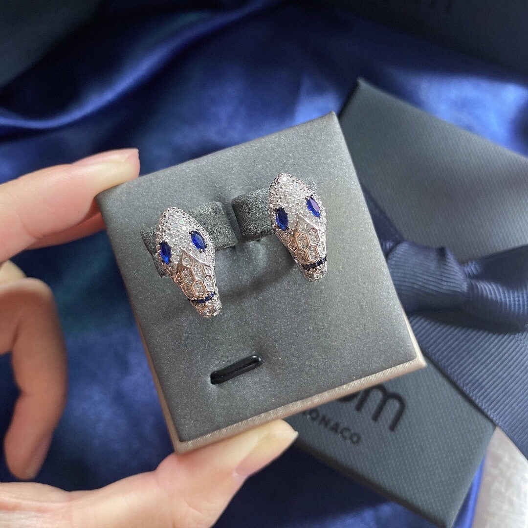 APM Monaco Serpent Earrings