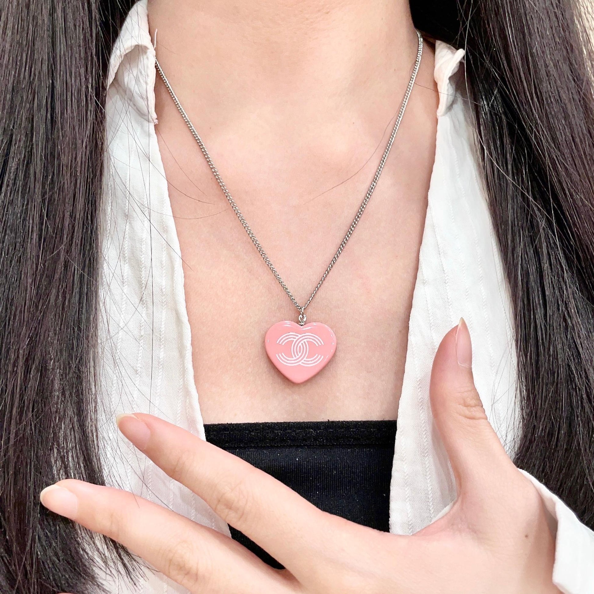 Chanel Heart Necklace
