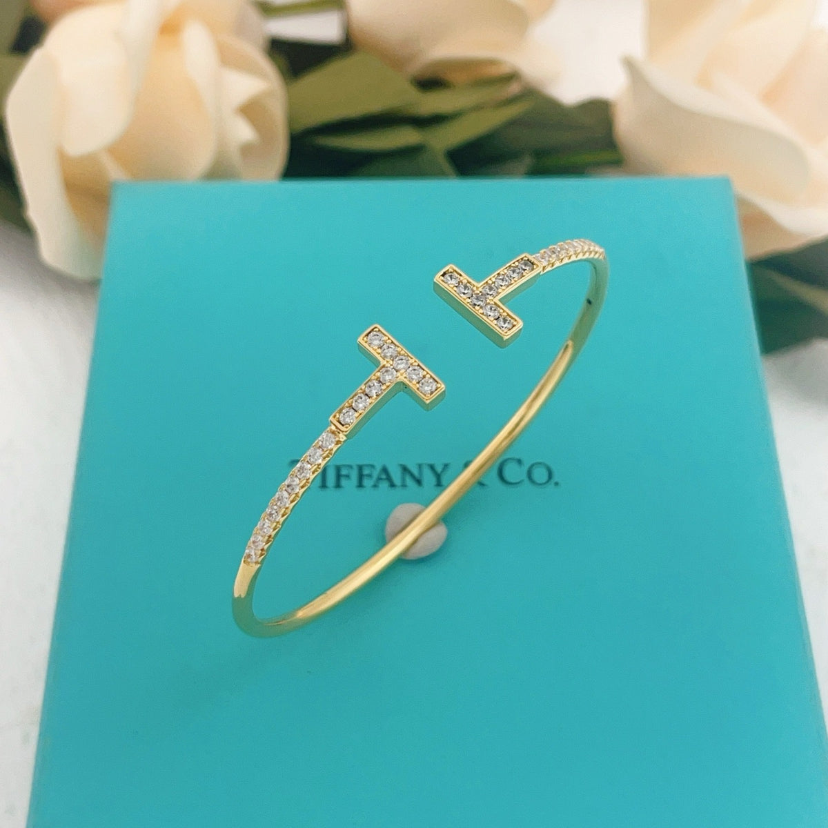 Tiffany & Co. Gold Brass Bracelet