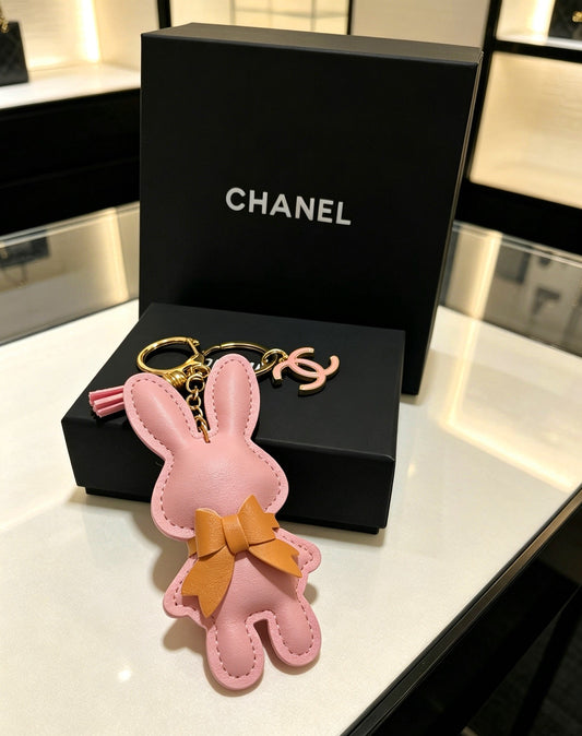 Chanel Vintage-Finish Keychain