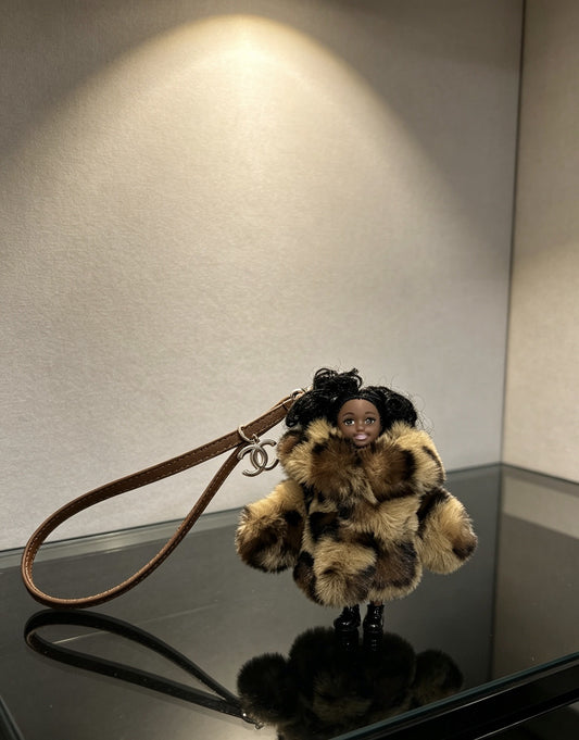 Chanel Vintage-Finish Keychain