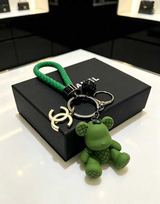 Chanel Vintage-Finish Keychain