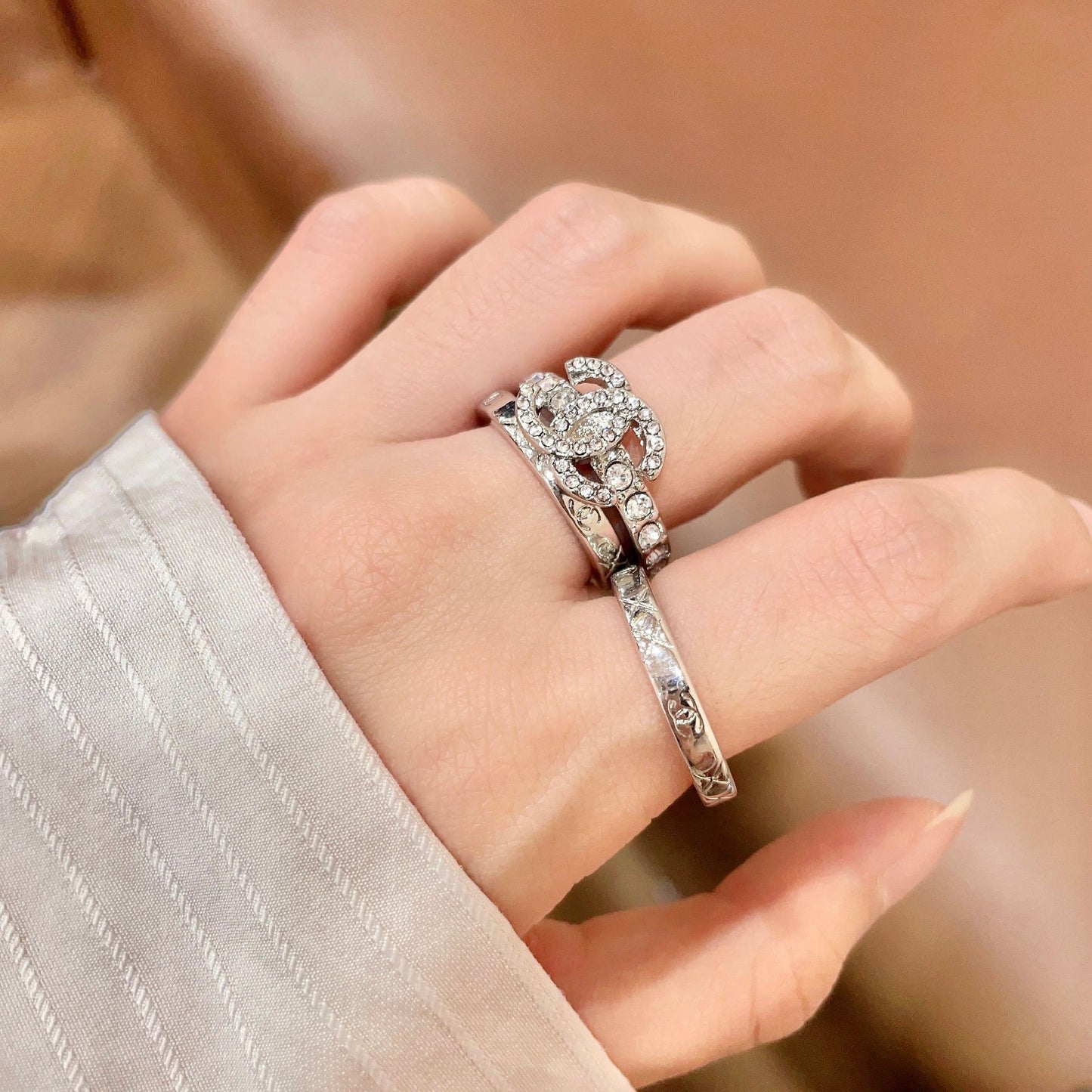 Chanel Logo Ring