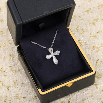 Unbranded Sterling Silver Cross Necklace
