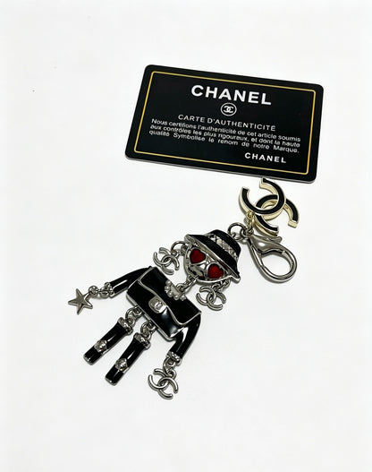 Chanel Vintage-Finish Keychain