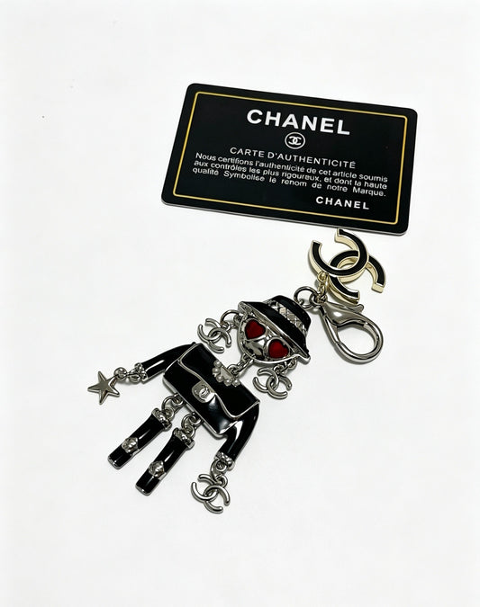 Chanel Vintage-Finish Keychain
