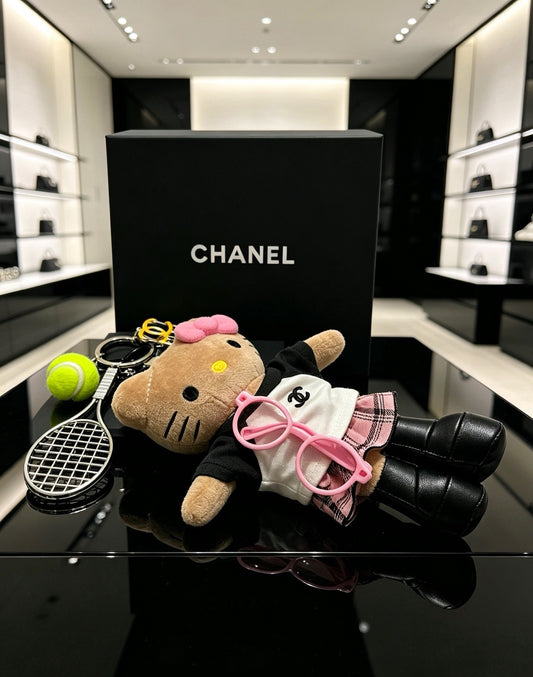 Chanel Vintage-Finish Keychain