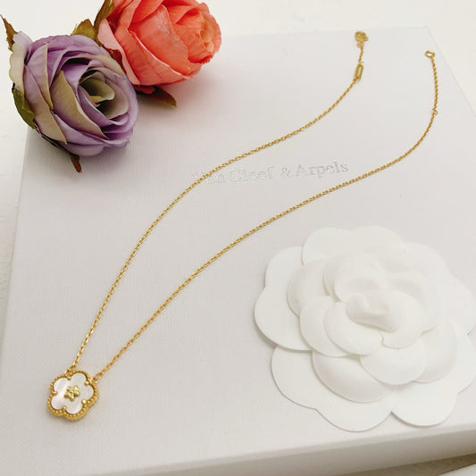 Van Cleef & Arpels Gold Brass Necklace