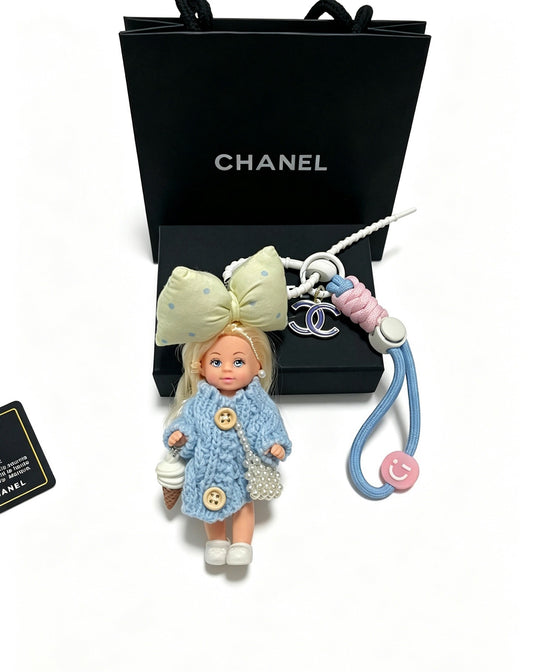 Chanel Vintage-Finish Keychain